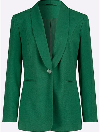 Blazer mélange de matières facile d'entretien - taille standard - witt