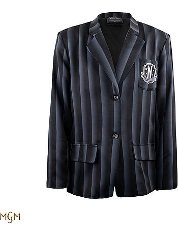 Blazer noir académie nevemore - mercredi