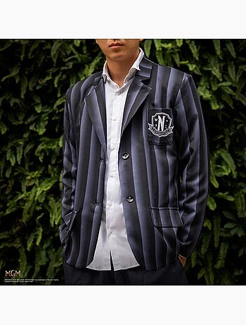 Blazer noir académie nevemore - mercredi
