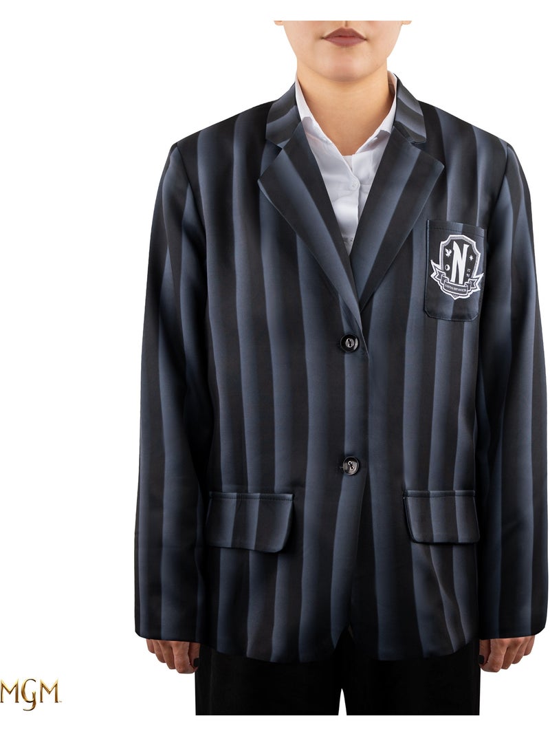 Blazer noir académie nevemore - mercredi Noir - Kiabi
