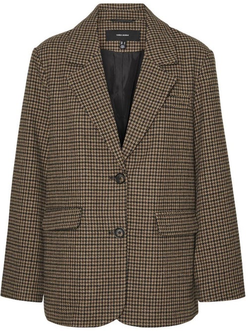 Blazer Pied poule Femme Vero Moda - Kiabi