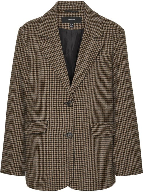Blazer Pied poule Femme Vero Moda - Kiabi