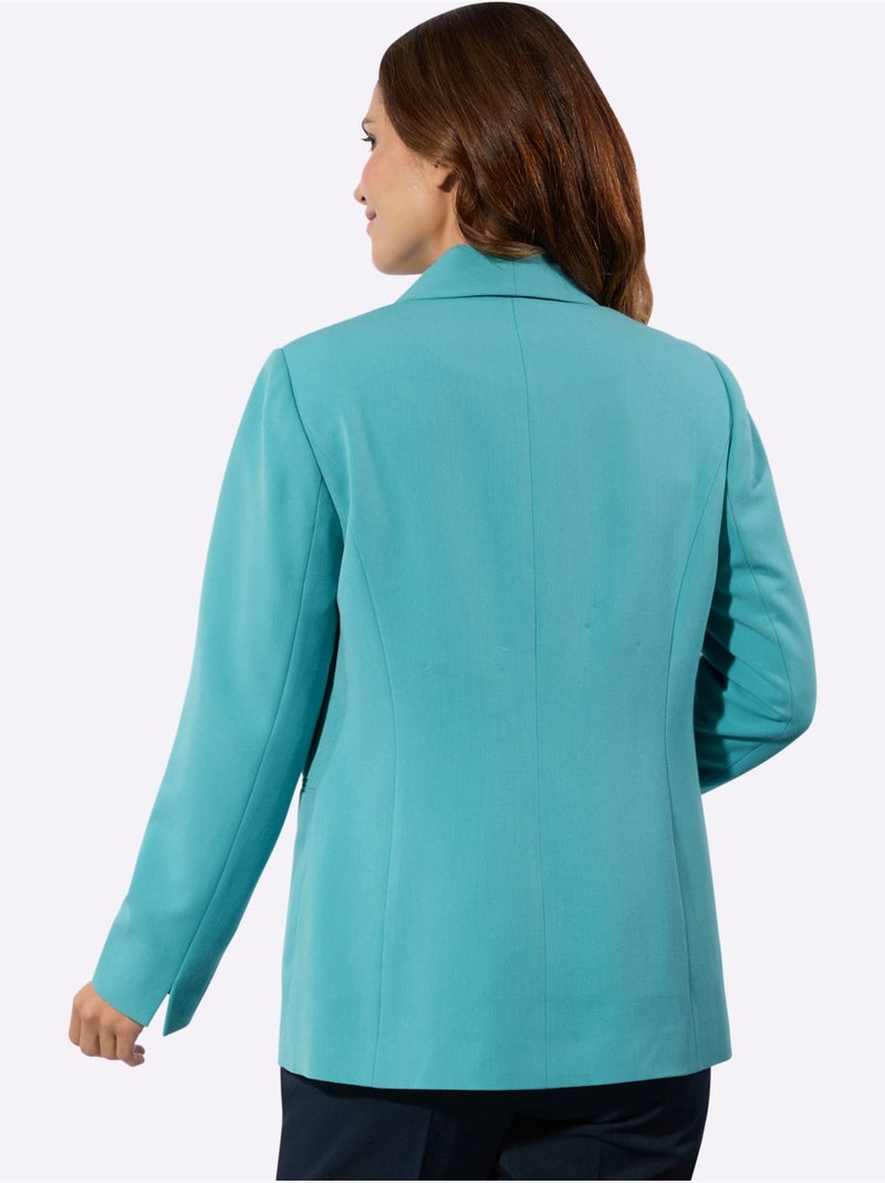 Blazer Polyester Recyclé - Taille Standard - Witt Bleu encre - Kiabi