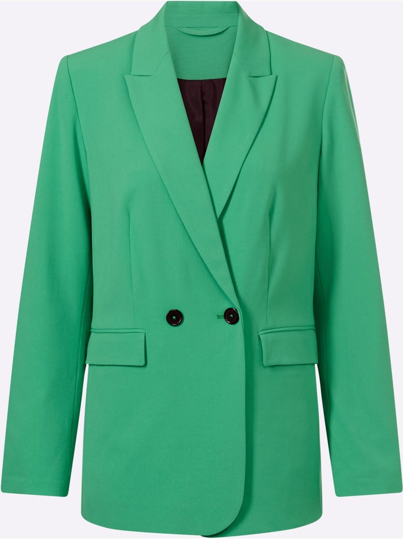 Blazer Polyester Recyclé - Taille Standard - Witt Vert - Kiabi