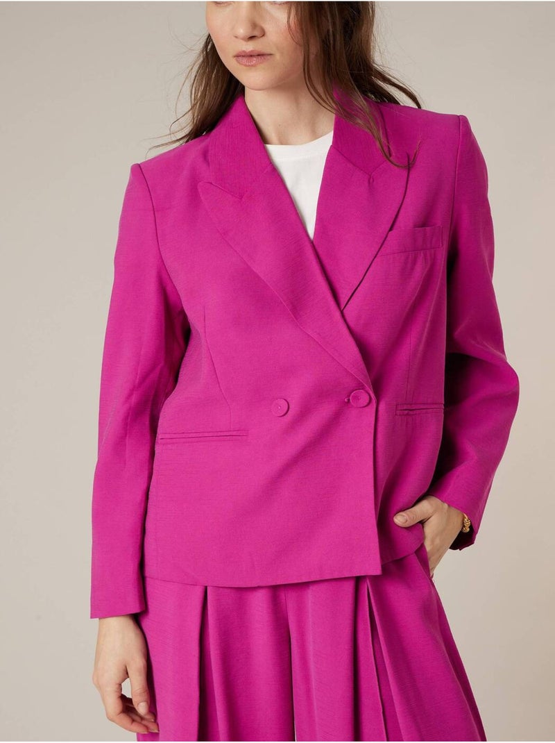 Blazer pour femme esprit tailleur 'Deeluxe' Rose - Kiabi