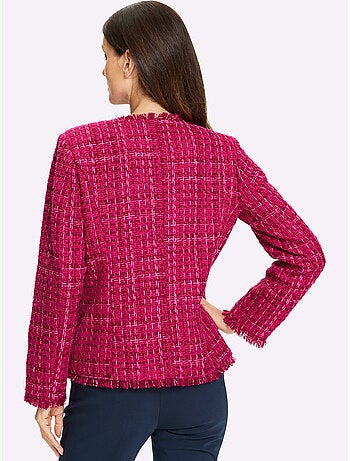 Blazer Qualité Bouclé Douce - Taille Standard - Helline