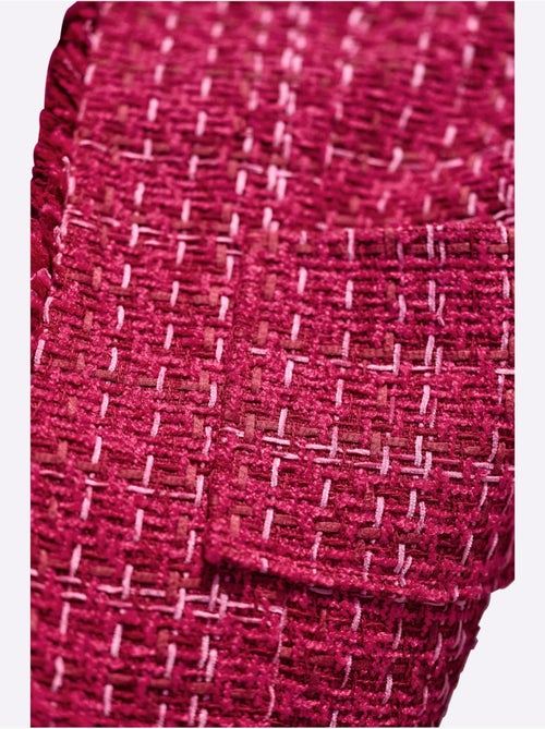 Blazer Qualité Bouclé Douce - Taille Standard - Helline - Kiabi Blazer Qualité Bouclé Douce - Taille Standard - Helline - Kiabi