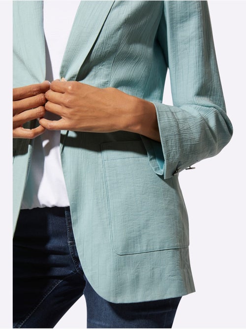 Blazer Qualité Structurée Facile D'entretien - Taille Standard - Helline - Kiabi Blazer Qualité Structurée Facile D'entretien - Taille Standard - Helline - Kiabi