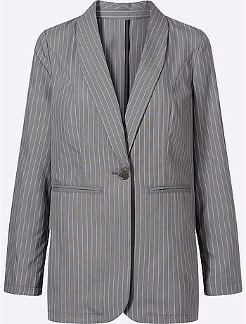 Blazer Qualité Tissée - Taille Standard - Moda Vilona