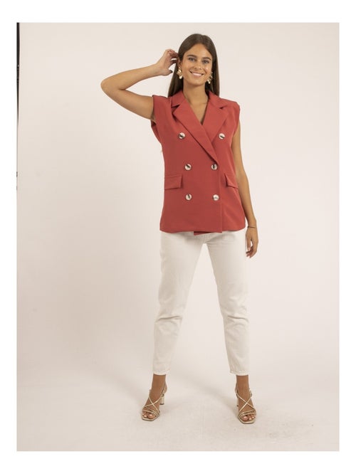Blazer sans manches UVIDA - Kiabi