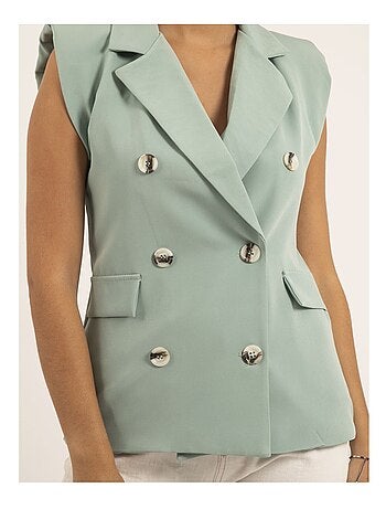 Blazer sans manches UVIDA
