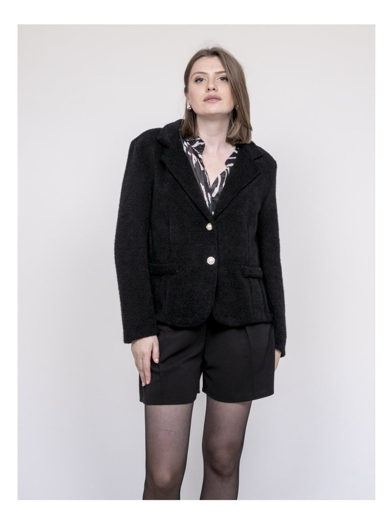 Blazer texturé URTA Beige - Kiabi