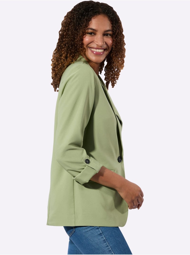 Blazer Une Allure Rayonnante Ensemble Ou Séparément - Taille Standard - Witt Bleu Vert Gris - Kiabi