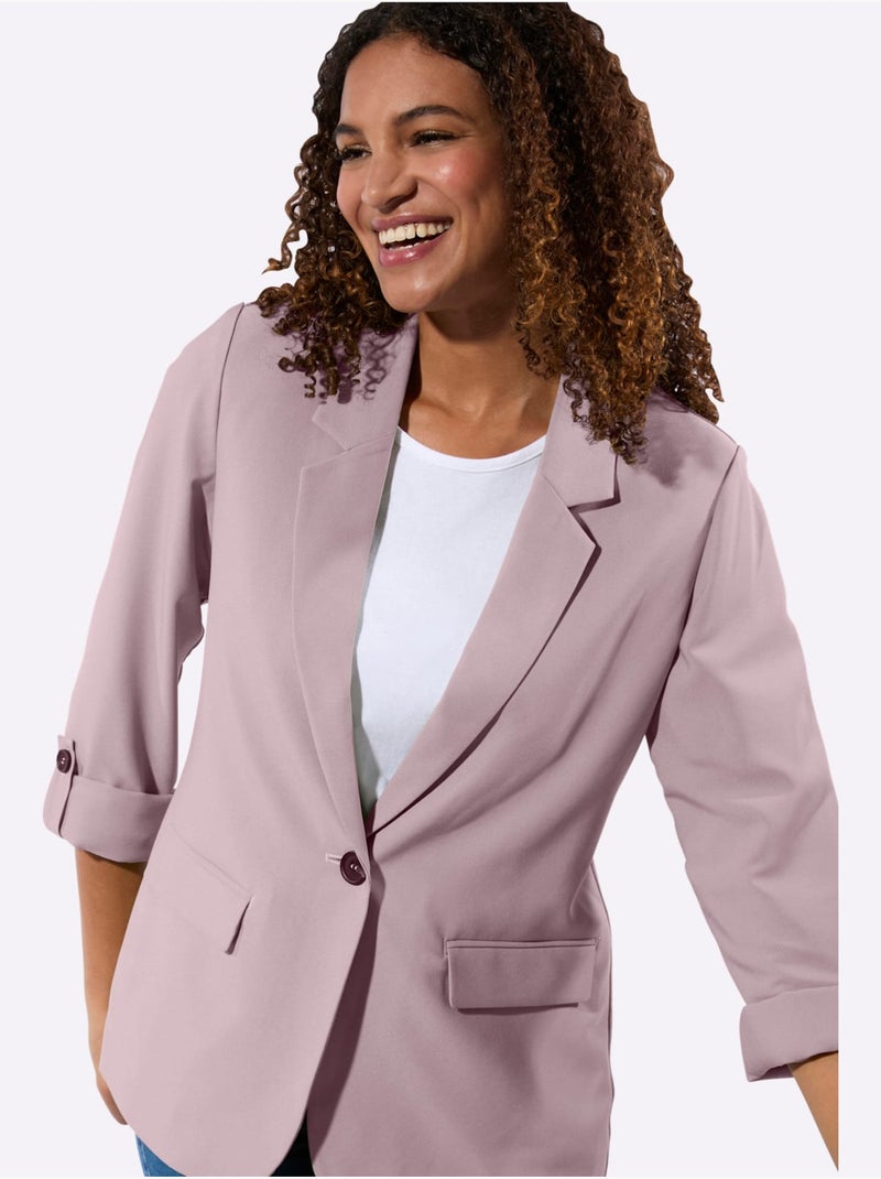 Blazer Une Allure Rayonnante Ensemble Ou Séparément - Taille Standard - Witt Mauve - Kiabi