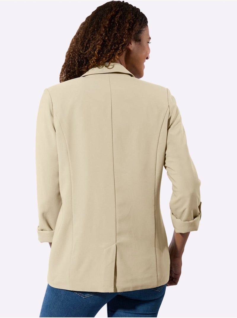 Blazer Une Allure Rayonnante Ensemble Ou Séparément - Taille Standard - Witt Sable - Kiabi