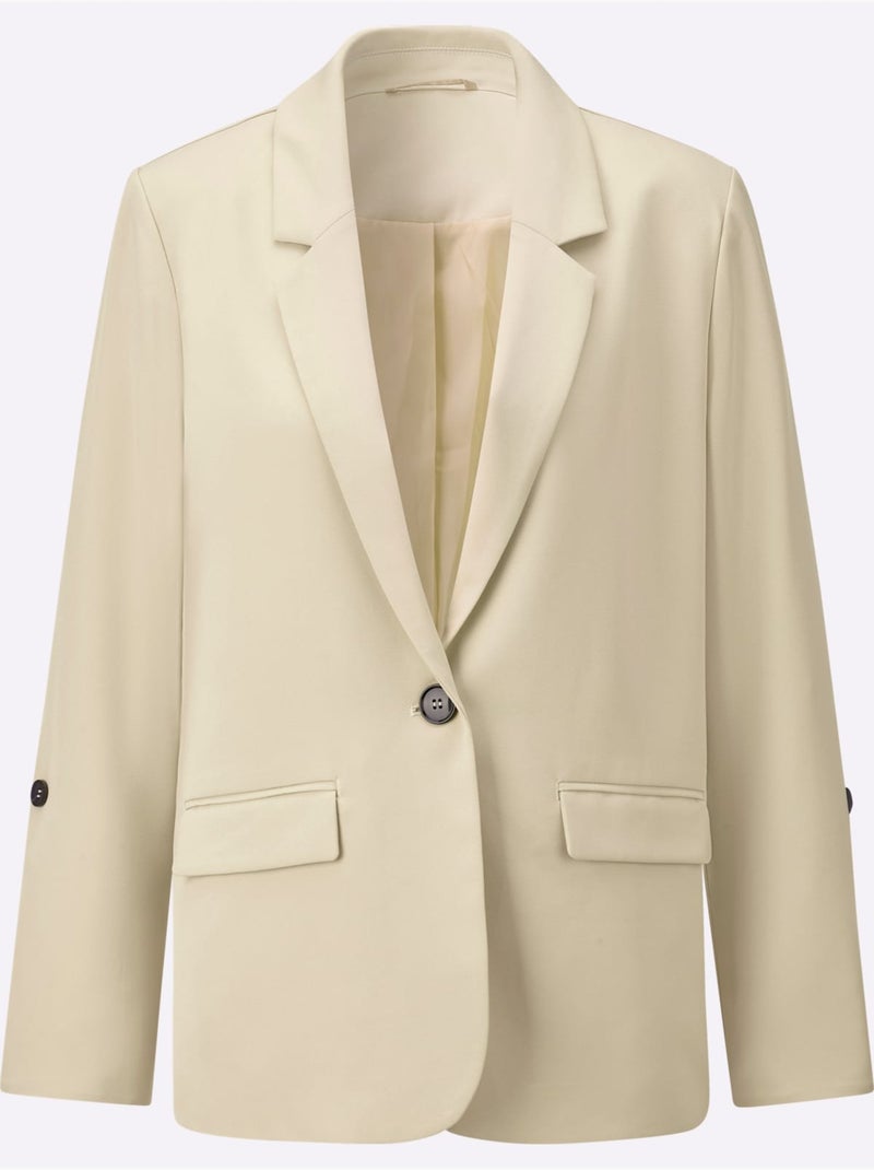 Blazer Une Allure Rayonnante Ensemble Ou Séparément - Taille Standard - Witt Sable - Kiabi