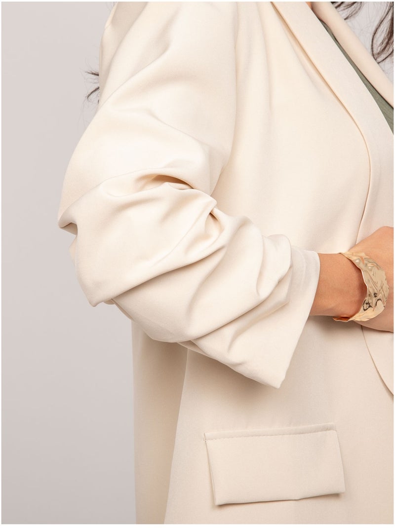 Blazer USTENA Beige - Kiabi