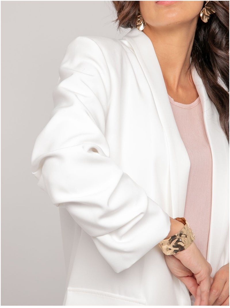 Blazer USTENA Blanc - Kiabi