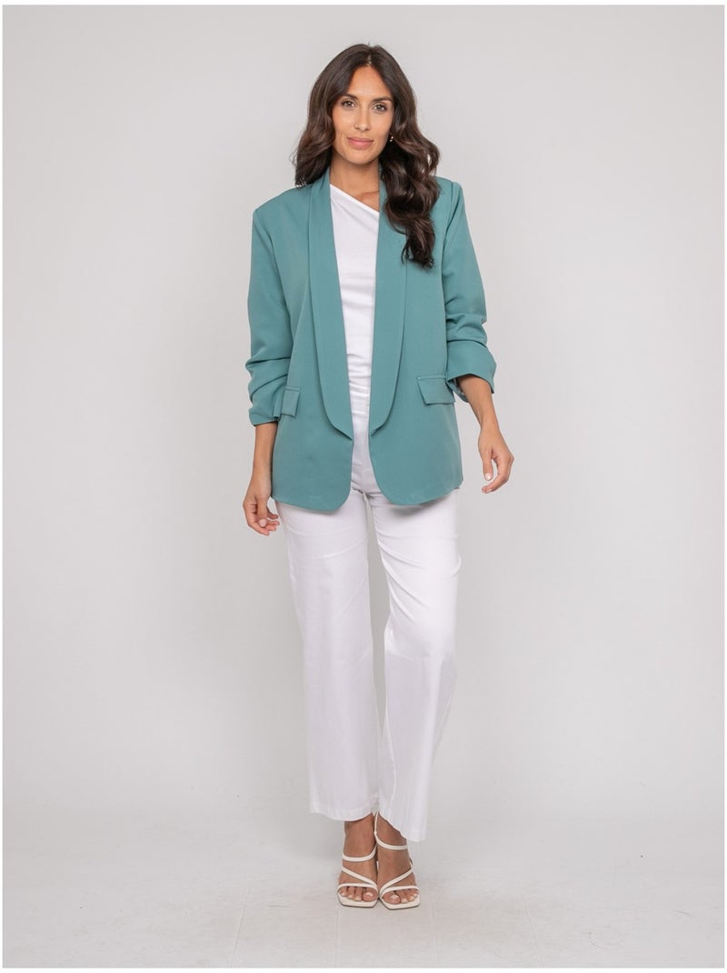 Blazer USTENA Vert d'eau - Kiabi