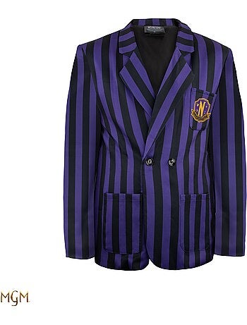 Blazer violet académie nevemore - mercredi