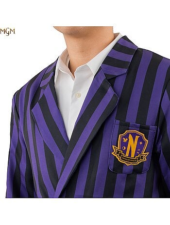 Blazer violet académie nevemore - mercredi