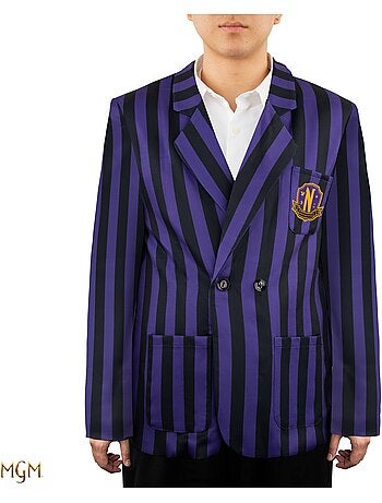 Blazer violet académie nevemore - mercredi