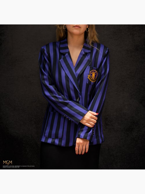 Blazer violet académie nevemore - mercredi - Kiabi Blazer violet académie nevemore - mercredi - Kiabi