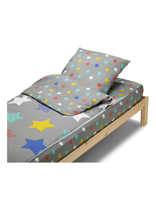 Bleu Câlin - Caradou® Stars Avec Couette 90x190cm Parure Enfant Étoiles - Kiabi