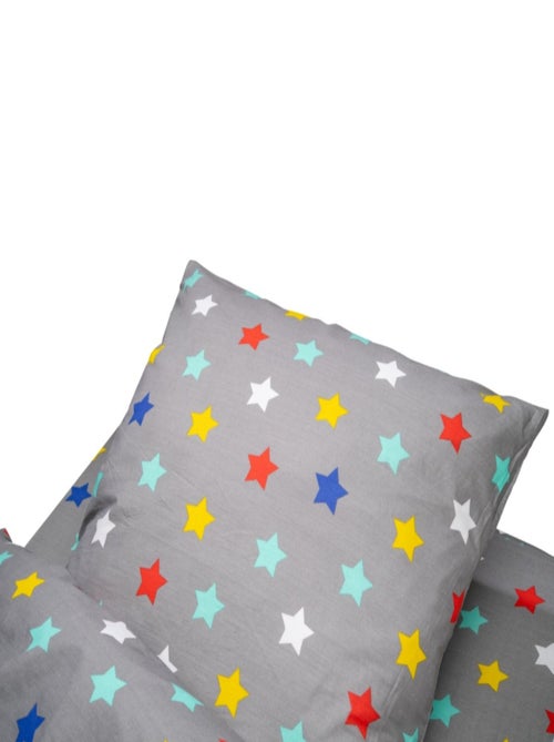Bleu Câlin - Caradou® Stars Avec Couette 90x190cm Parure Enfant Étoiles - Kiabi