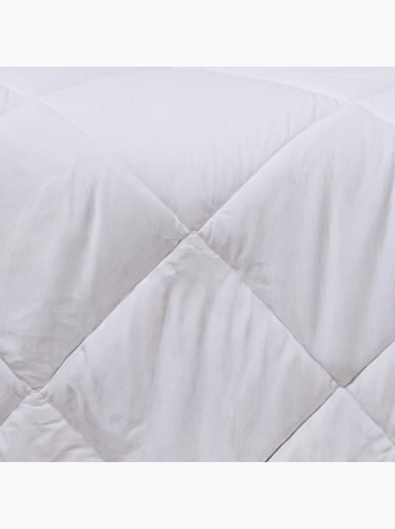 Bleu Câlin - Couette chaude enveloppe microfibre Blanc - Kiabi