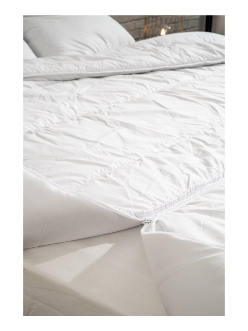 Bleu Câlin - Couette chaude segmentable Blanc - Kiabi