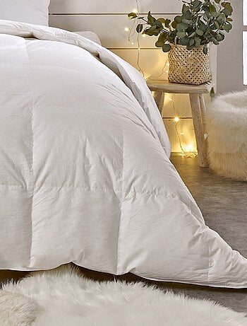 Bleu Câlin - Couette duvet chaude 90% duvet de canard