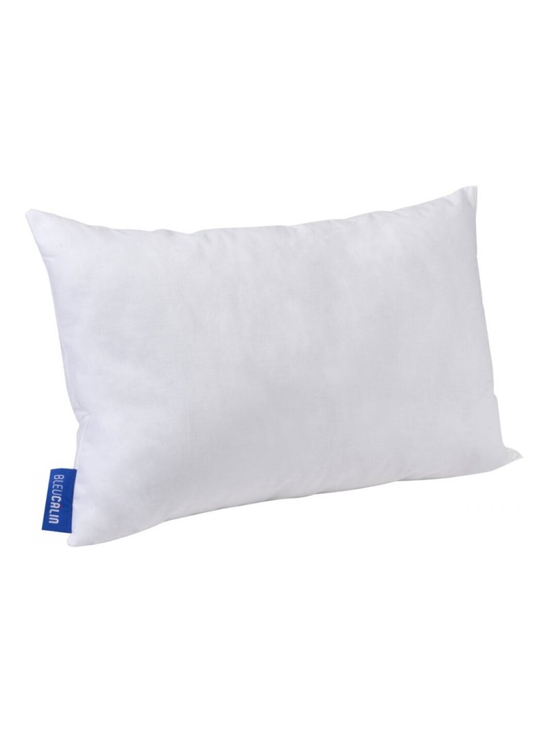 Bleu Câlin - Couette et oreiller bébé enveloppe coton bio Blanc - Kiabi