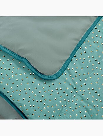 Bleu Câlin - Couette imprimée chaude Dana