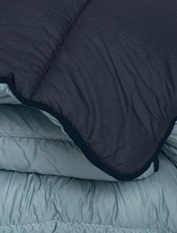 Bleu Câlin - Couette imprimée chaude la contraste