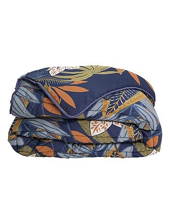 Bleu Câlin - Couette imprimée chaude la florale