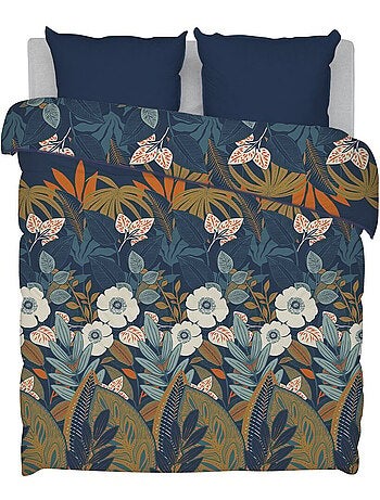 Bleu Câlin - Couette imprimée chaude la florale