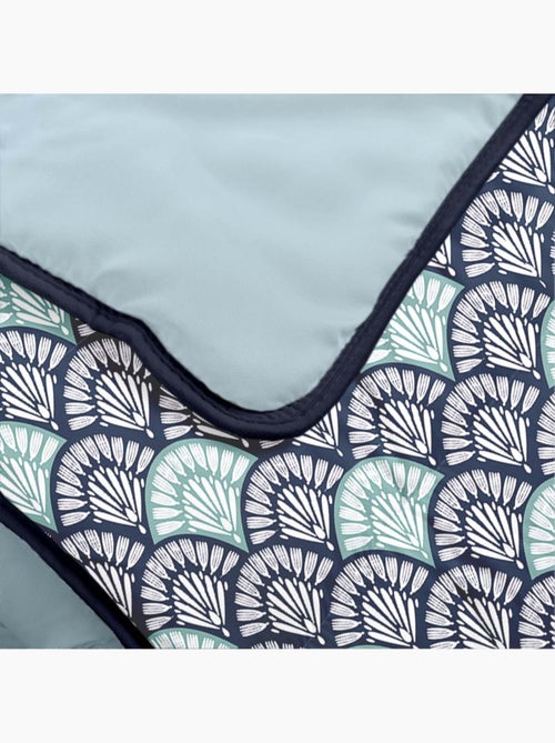 Bleu Câlin - Couette imprimée chaude Melinda - Kiabi