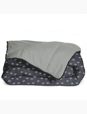 Bleu Câlin - Couette imprimée chaude Oasis