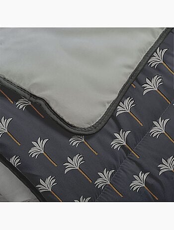 Bleu Câlin - Couette imprimée chaude Oasis