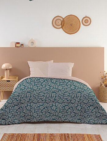 Bleu Câlin - Couette imprimée chaude Omara