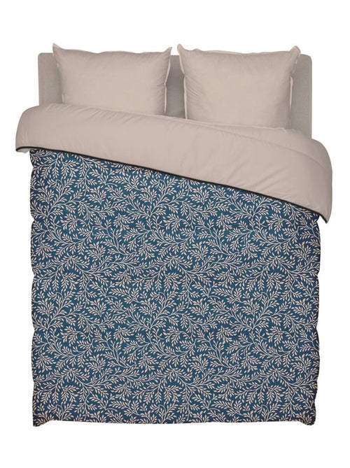Bleu Câlin - Couette imprimée chaude Omara - Kiabi