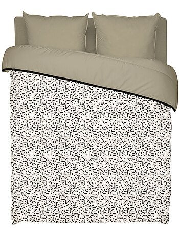 Bleu Câlin - Couette imprimée chaude Othon