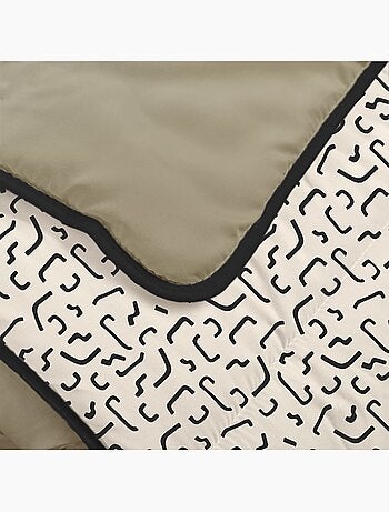 Bleu Câlin - Couette imprimée chaude Othon