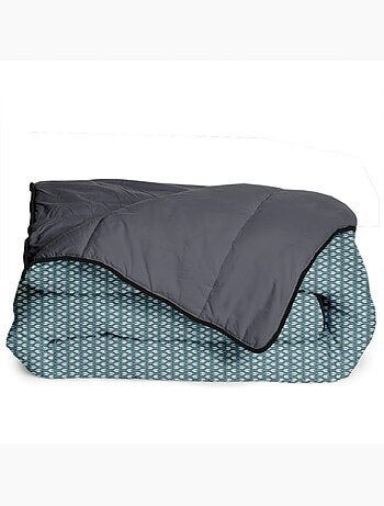 Bleu Câlin - Couette imprimée chaude Soumaya