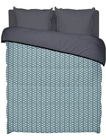 Bleu Câlin - Couette imprimée chaude Soumaya