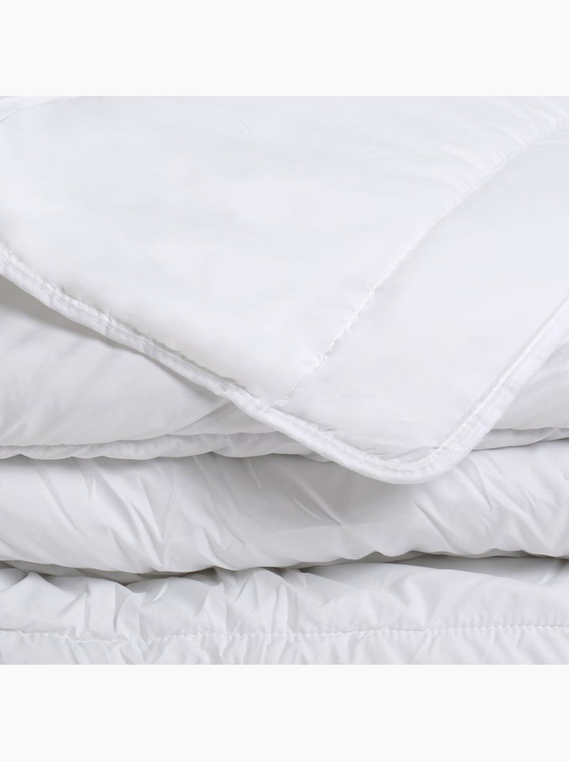 Bleu Câlin - Couette légère anti-acariens été Blanc - Kiabi