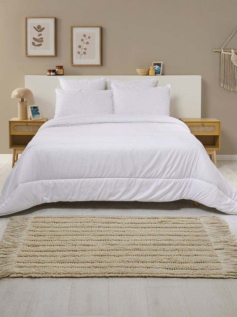 Bleu Câlin - Couette légère Anti-transpiration Topcool Blanc - Kiabi
