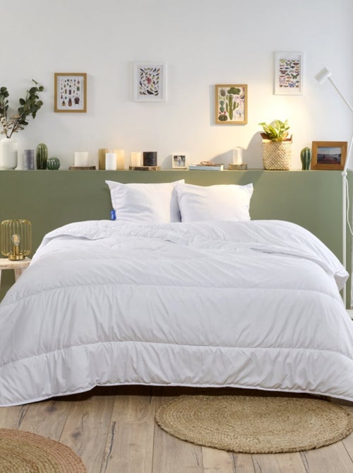 Bleu Câlin - Couette légère coton bio printemps été - Kiabi