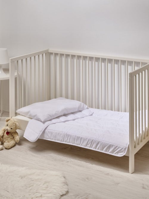 Bleu Câlin - Couette Pour Bébé 75x120cm Lavable À 95° - Kiabi